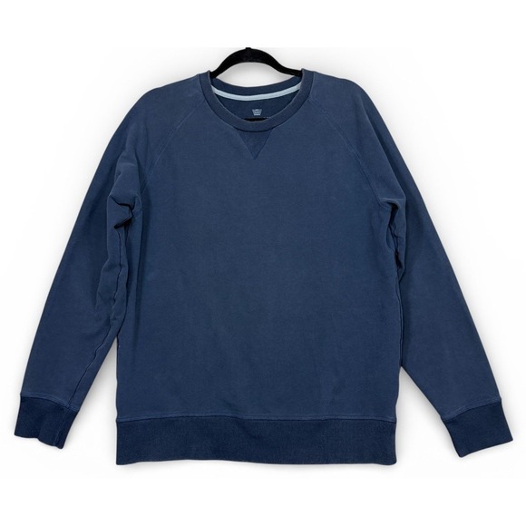 Mack Weldon Other - Mack Weldon Sweatshirt Mens M Navy Blue Crewneck Raglan Sleeve Athleisure